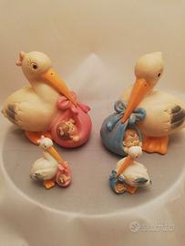 Cicogne in sue dimensione per realizzare regali