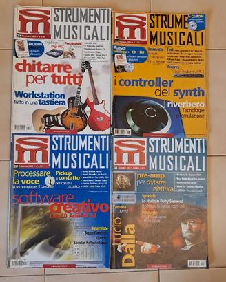 Lotto 4 Riviste Strumenti Musicali (2001-2003)