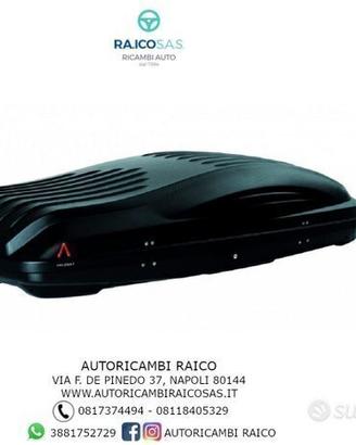 BOX BAULE PORTATUTTO REEF 580 COLORE NERO OPACO MA