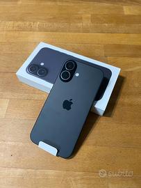 Apple iPhone 16 256gb - Nero - 6,1” Retina 48mpx