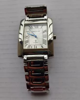 Orologio Emerson quarzo quadrante rettangolare