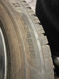 4 PNEUMATICI INVERNALI BRIDGESTONE SU CERCHI DA 18