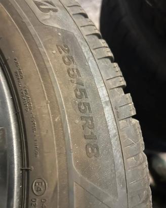 4 PNEUMATICI INVERNALI BRIDGESTONE SU CERCHI DA 18