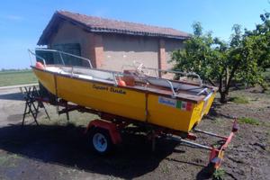 Barca in vetroresina 4mt