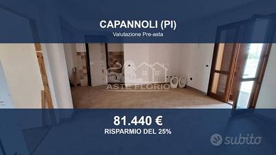 Immobile in asta di 84 m² con box auto a Capannoli