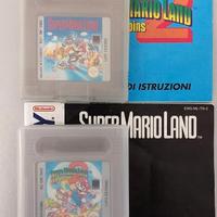 Super Mario Land 1 e 2 ITA per GameBoy con manuali