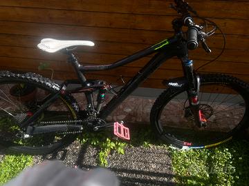 Bici cube 2017 full carbon stereo 160 hpc race