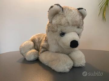 Peluche Trudi Husky Marcus vintage 1991
