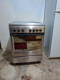 cucina a gas 60x60 in acciaio inox 