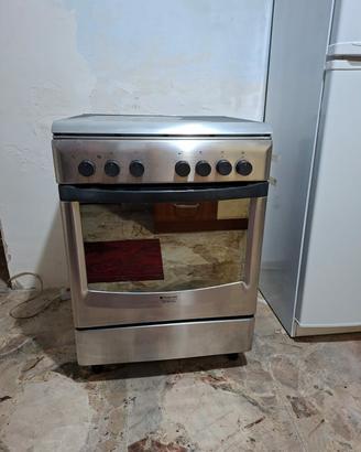 cucina a gas 60x60 in acciaio inox 