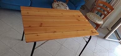 Tavolo pieghevole 100x60