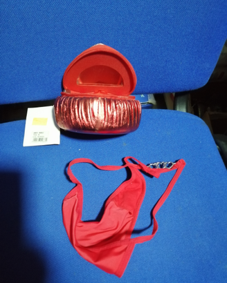 Tanga femminile natalizio è boxer uomo