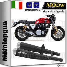 Doppio scarico Marmitta Arrow Pro-Racing Dark