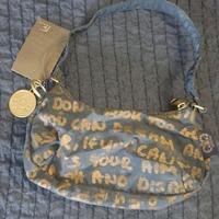 Pochette Kipling vintage grigio/oro