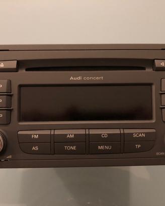autoradio audi concert per audi a3 8p,