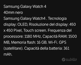 Smartwatch Samsung