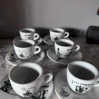 Set 6 tazzine Lavazza + piattino