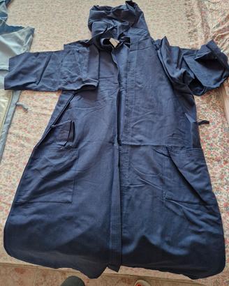 Accappatoio Tg. L in microfibra colore Blu