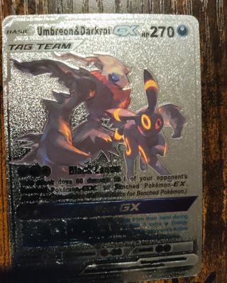 umbreon & DARKRAI-GX  ARGENTO