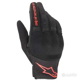 Guanti Alpinestars Copper Black Red Fluo