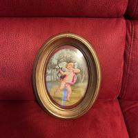 Miniatura amorino in porcellana