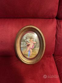 Miniatura amorino in porcellana