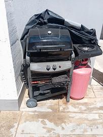 barbeque a gas e con cottura Australiana 