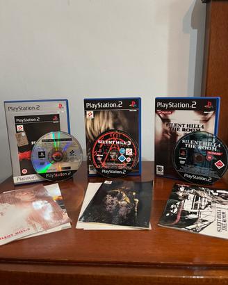 Silent Hill 2+3+4  PS2 PAL Bundle