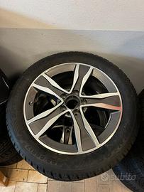 Set cerchi Bruniti Diamantati 5 fori R17