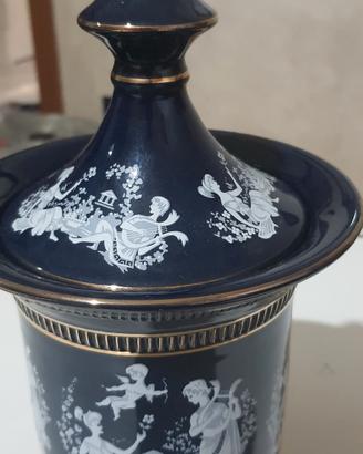 Vaso in ceramica fiorentina 