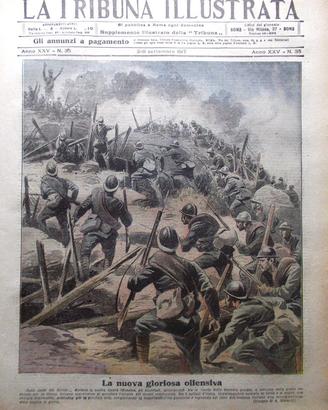 La Tribuna Illustrata 2 Settembre 1917 WW1