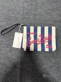 🆕 Pochette MC2 Saint Barth Aline a Righe - NUOVA