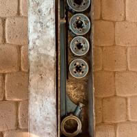 morsa per tubi e kit filettatura per idraulica