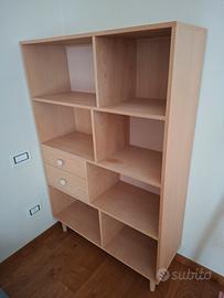 libreria Maison du Monde in legno