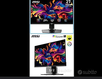 Monitor gaming oled