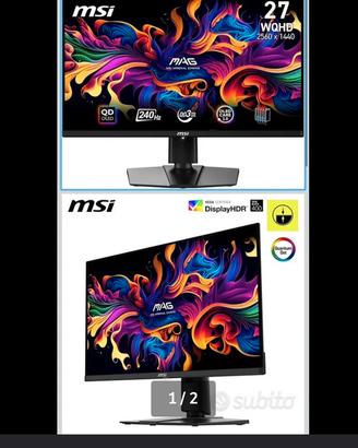 Monitor gaming oled