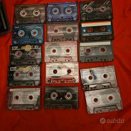 50 musicassette usate di varia durata