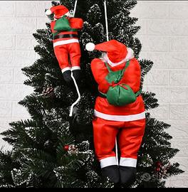 Babbo Natale Arrampicatore 40-50-60-90 cm 🎅