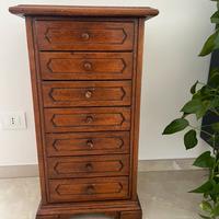 Cassettiera in legno noce nazionale