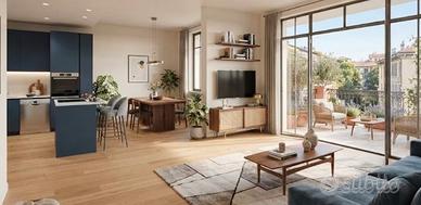 Trilocale con Balcone- PONTE MILVIO