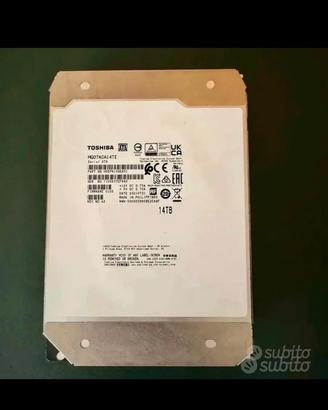 Hdd 14 TB toshiba