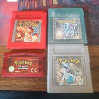 Giochi pokemon GB e 3DS