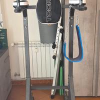 Home-gym castello + panca addome + elastici
