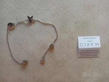 MARLU' Bracciale donna metallo con stellina nuovo