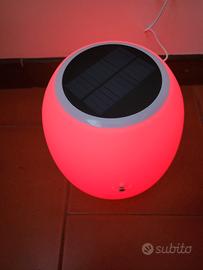 Lanterna USB e solare