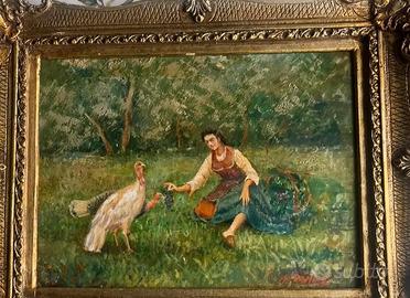 Antonio panza quadro dipinto