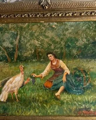 Antonio panza quadro dipinto