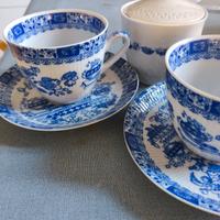 2 tazze da the in porcellana vintage