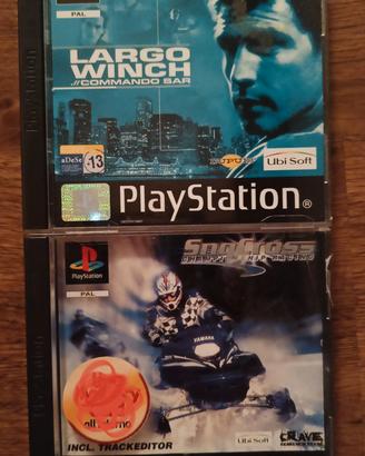 2 Giochi PlayStation 1 funzionanti 