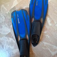 pinne snorkeling Mares fluida blu